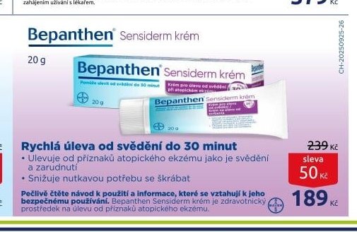 Bepanthen Sensiderm krém