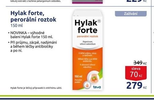 Hylak Forte, perorální roztok
