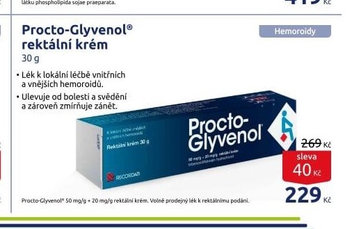Procto-Glyvenol rektální krém