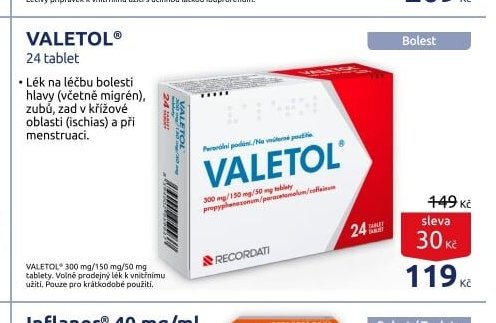 VALETOL 24 tablet
