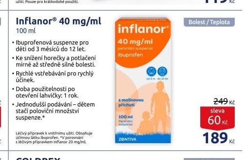 Inflanor 40 mg/ml 100 ml