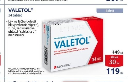 VALETOL 24 tablet