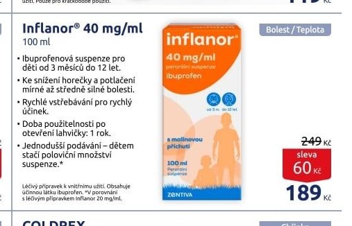 Inflanor 40 mg/ml 100 ml