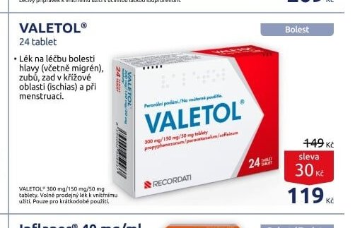 VALETOL 24 tablet