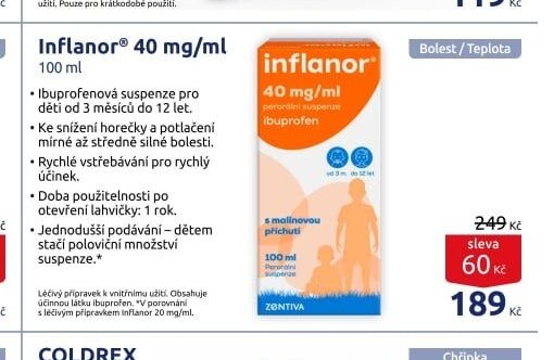 Inflanor 40 mg/ml 100 ml