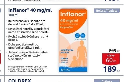Inflanor 40 mg/ml 100 ml