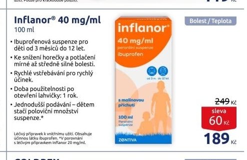 Inflanor 40 mg/ml 100 ml