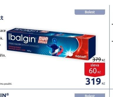 Ibalgin Duo Effect 100 g
