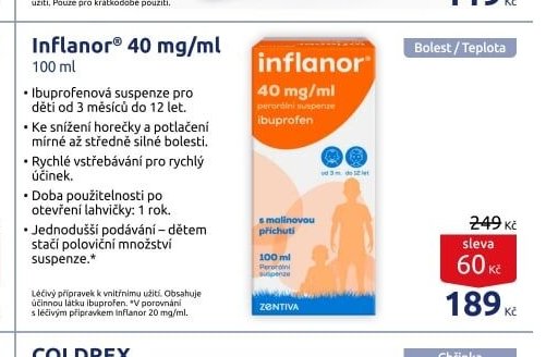 Inflanor 40 mg/ml 100 ml