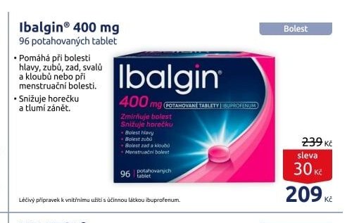 Ibalgin 400 mg 96 potahovaných tablet - BENU Lékárna akcniletaky.com