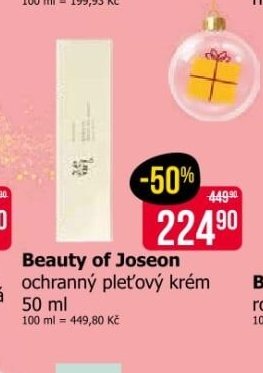Beauty of Joseon ochranný pleťový krém 50 ml