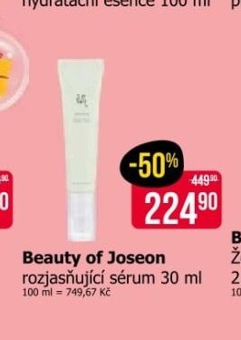 Beauty of Joseon rozjasňující sérum 30 ml