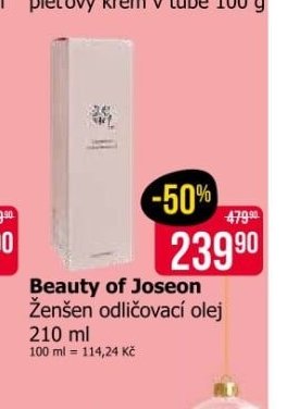 Beauty of Joseon Ženšen odličovací olej 210 ml - Teta drogerie akcniletaky.com
