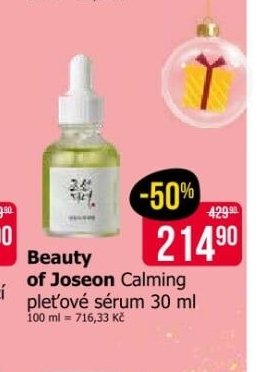 Beauty of Joseon Calming pleťové sérum 30 ml
