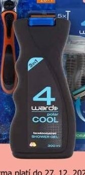 4ward sprchový gel COOL 300ml