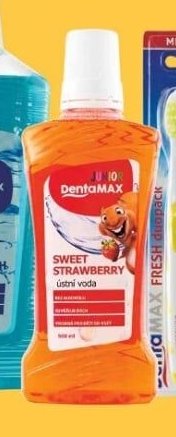 DentaMAX ústní voda Junior Sweet Strawberry 500ml