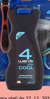 4ward sprchový gel cool
