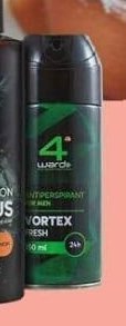4ward antiperspirant vortex fresh