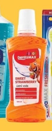 DentaMAX ústní voda junior sweet strawberry