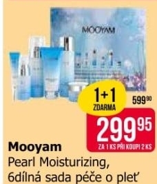 Dárková kazeta perlová a hydratační Mooyam