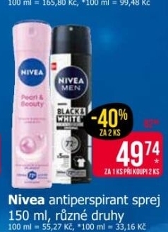 Deodorant sprej Nivea