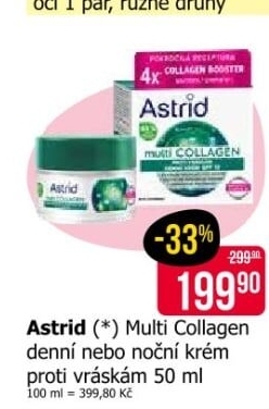 Krém pleťový Multicollagen Astrid