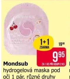 Maska pod oči Mondsub
