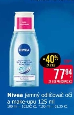 Odličovače Nivea