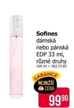 Parfemované vody Sofines