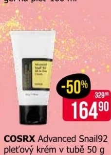 Pleťový krém Advanced Snail 92 COSRX