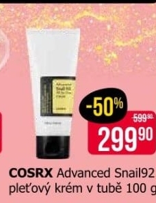 Pleťový krém Advanced Snail 92 COSRX