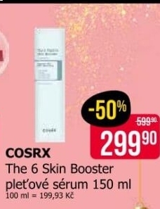 Sérum booster The 6 Peptide Cosrx