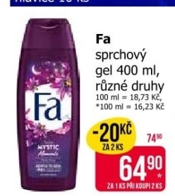 Sprchový gel Fa
