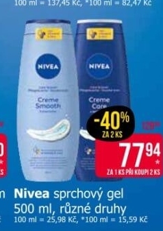 Sprchový gel Nivea
