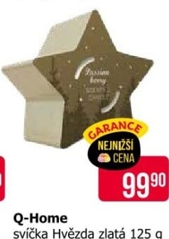 Svíčka vonná Q Home