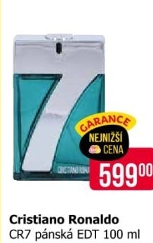 Toaletní voda pánská CR7 Cristiano Ronaldo