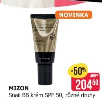 BB cream Snail OF 50 Mizon