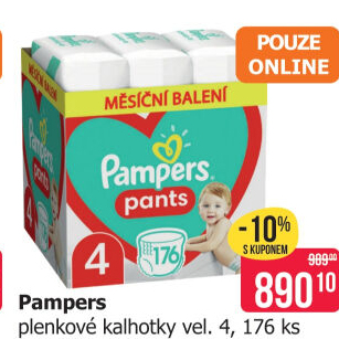 Pleny dětské Pampers Pants