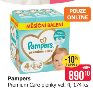 Pleny dětské Pampers Premium Care