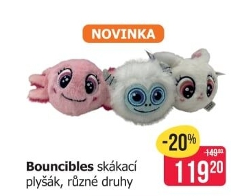 Plyšák a skákací míček Bouncibles