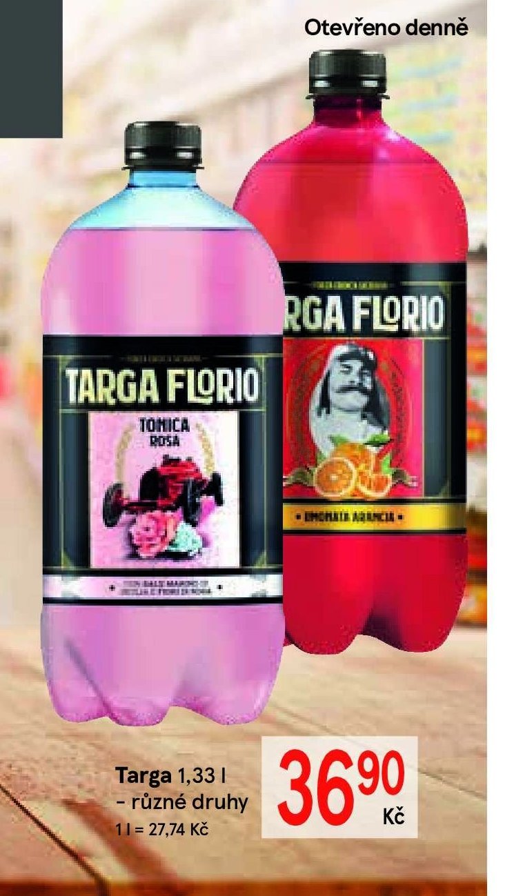 Targa 1,33 l – různé druhy