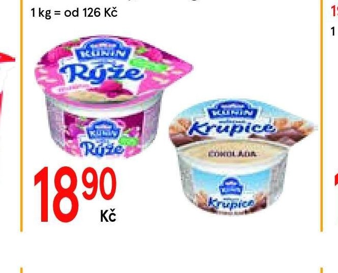 Mléčná rýže a krupice – různé druhy