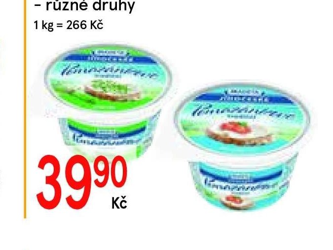 Jihočeské pomazánkové tradiční 150 g – různé druhy