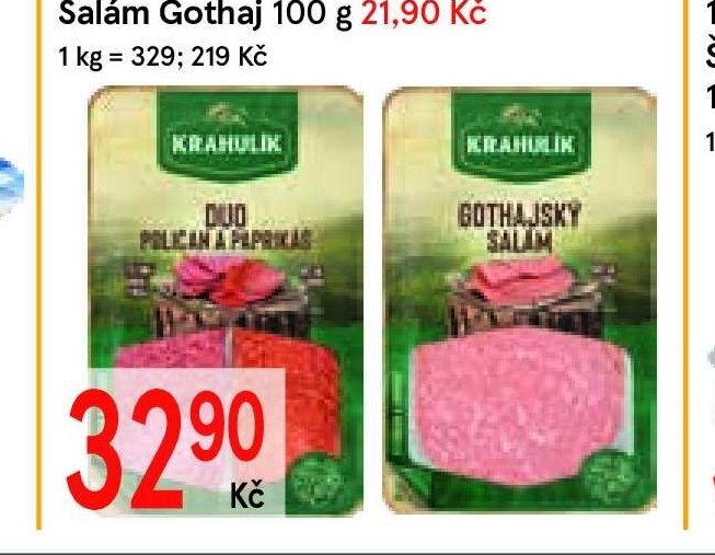 Salám Duo Poličan, Paprikáš 100 g