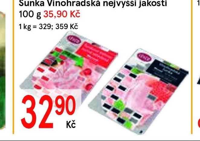 Šunkové koleno ručně skládané 100 g