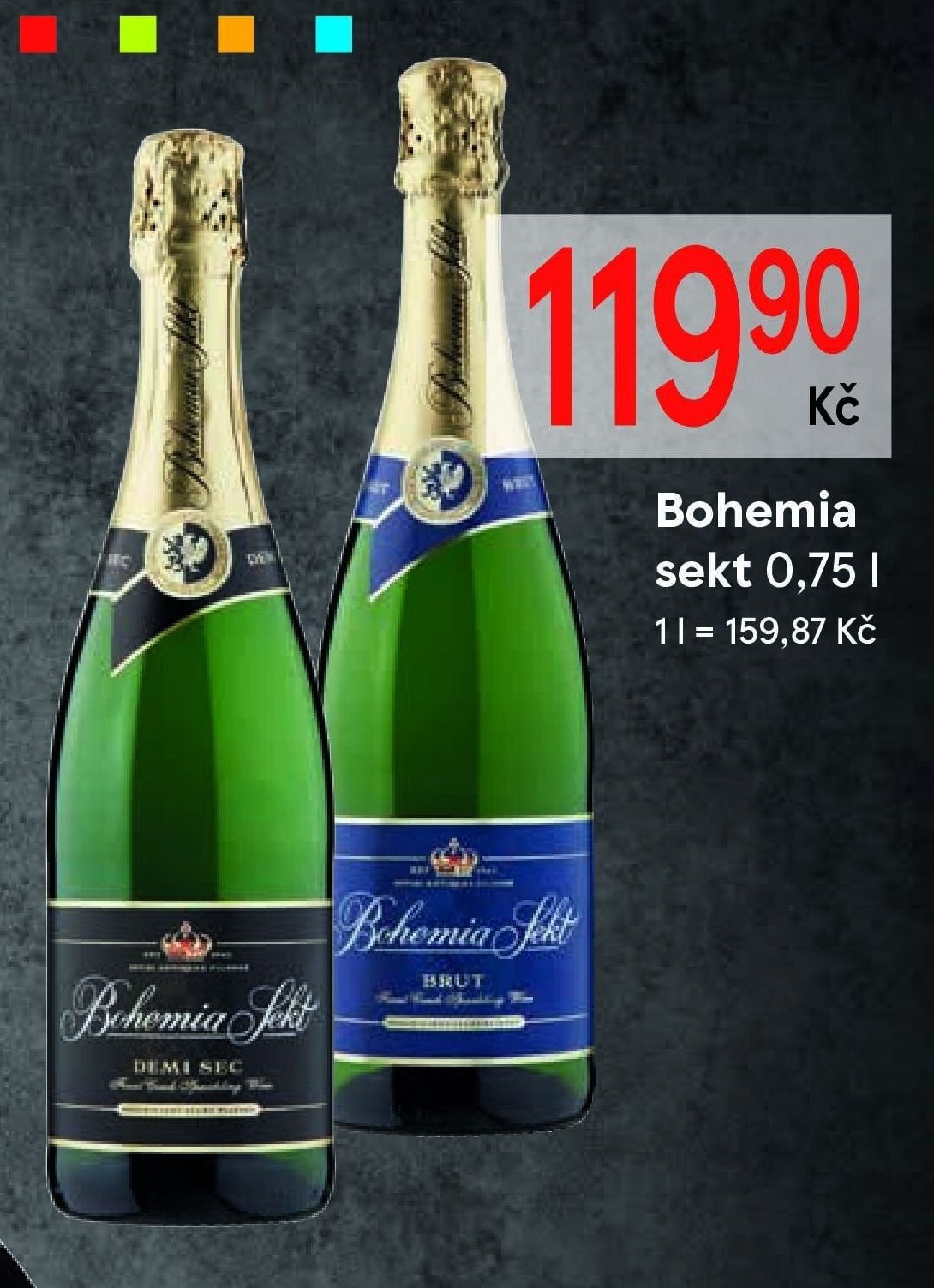 Bohemia sekt 0,75 l