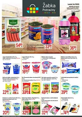 akční leták Žabka 29.11.2025-11.12.2025