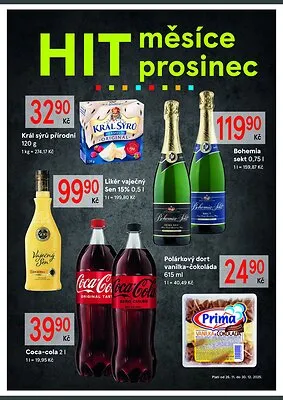 akční leták Žabka 29.11.2025-11.12.2025