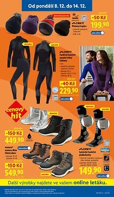 akční leták Lidl 8.12.2025-10.12.2025