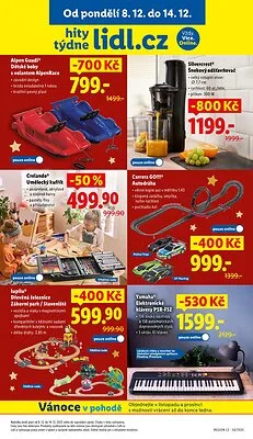 akční leták Lidl 8.12.2025-10.12.2025
